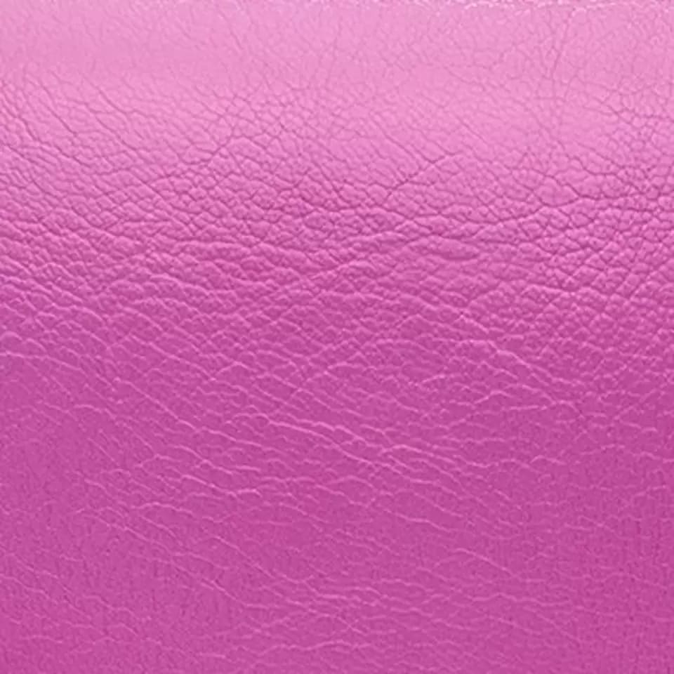 Pink textured metallic leather handbag material swatch