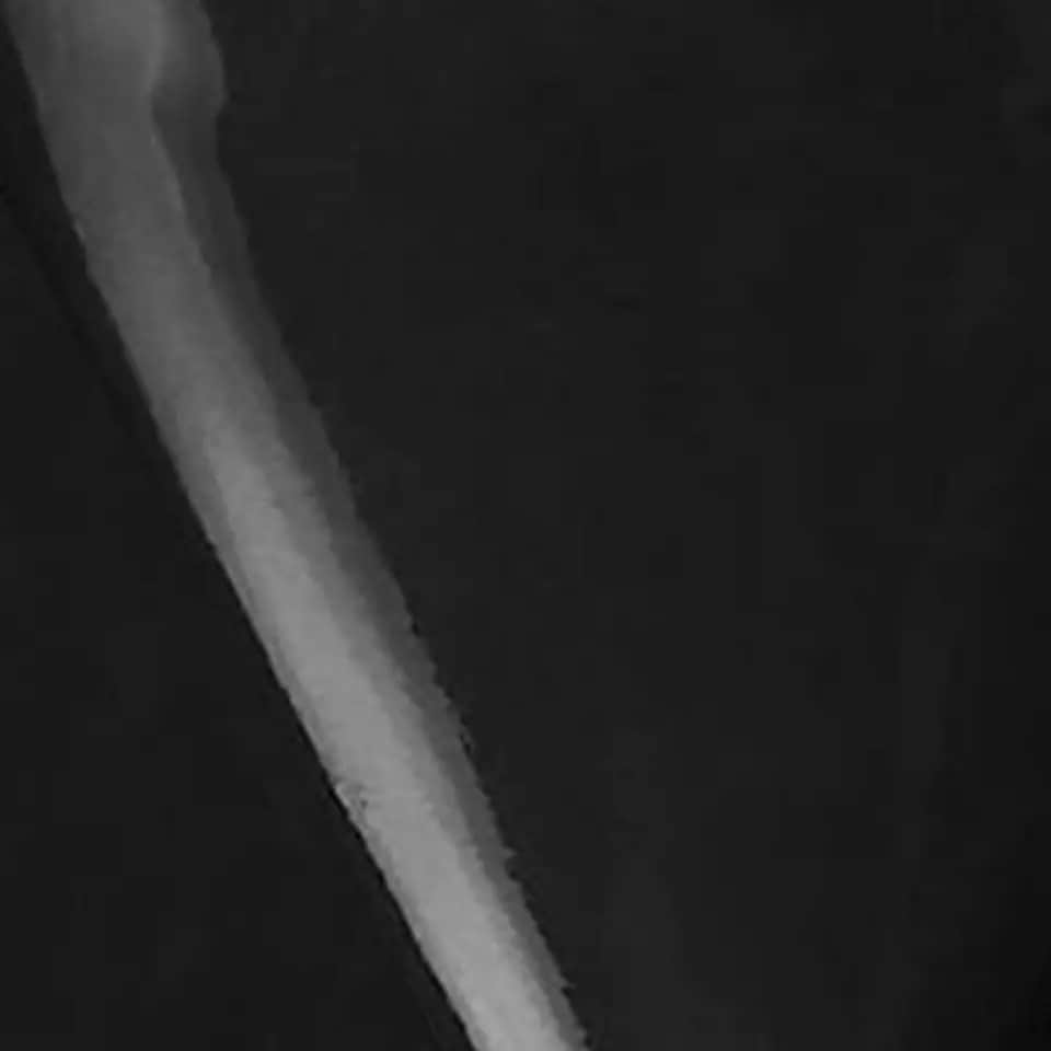 Black patent leather shoe material swatch